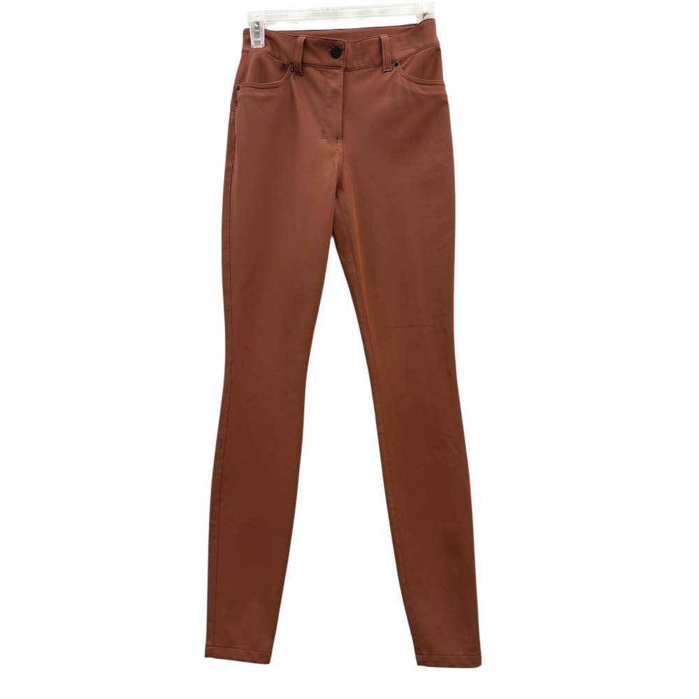lululemon athletica Women's Rust Brown High-Rise Skinny Pants